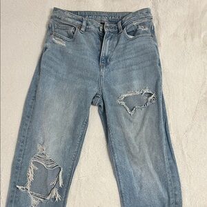 American Eagle ripped jeans
